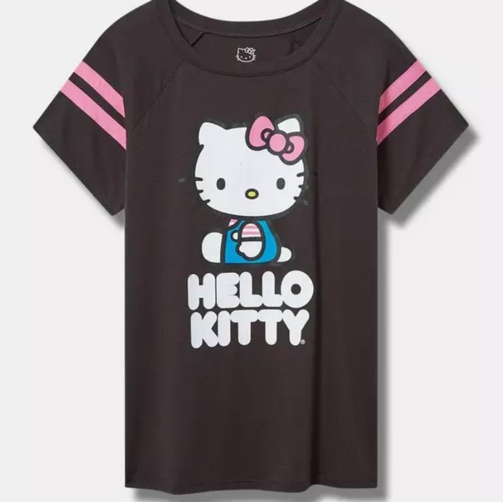 A4 Torrid Hello Kitty Jersey Size 0( 12/L) & 3 NWT
